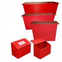 Пожежний ящик для піску об'ємом 0.12 м3