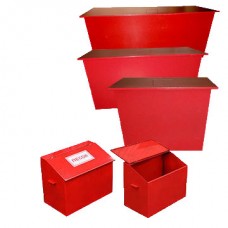 Пожежний ящик для піску об'ємом 0.3 м3