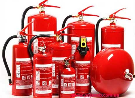 Вогнегасники порошкові